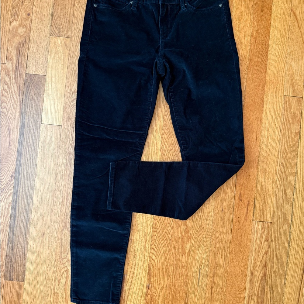 Women's Navy Blue Skinny Pants